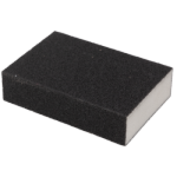 Smirghel pe burete `180` 120x90x25mm. pt polizare uscata/umeda